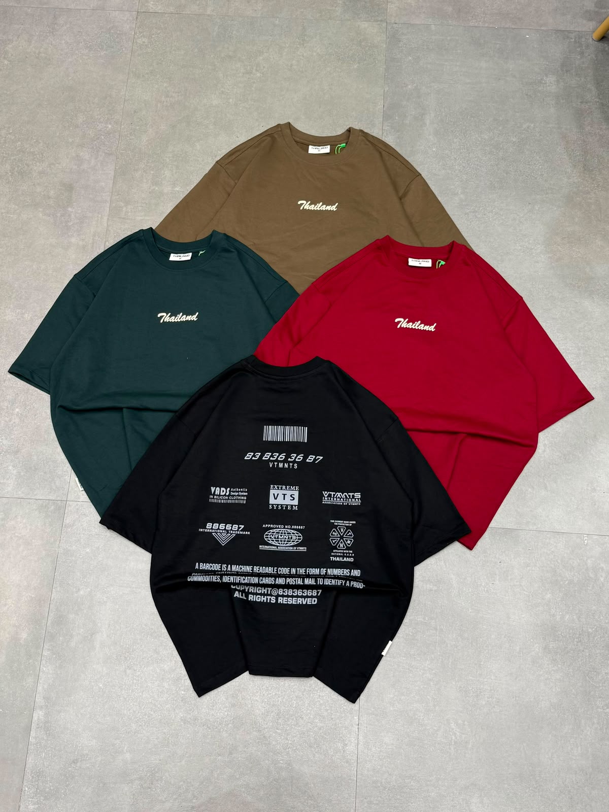 Thailand Script Boxy Tee